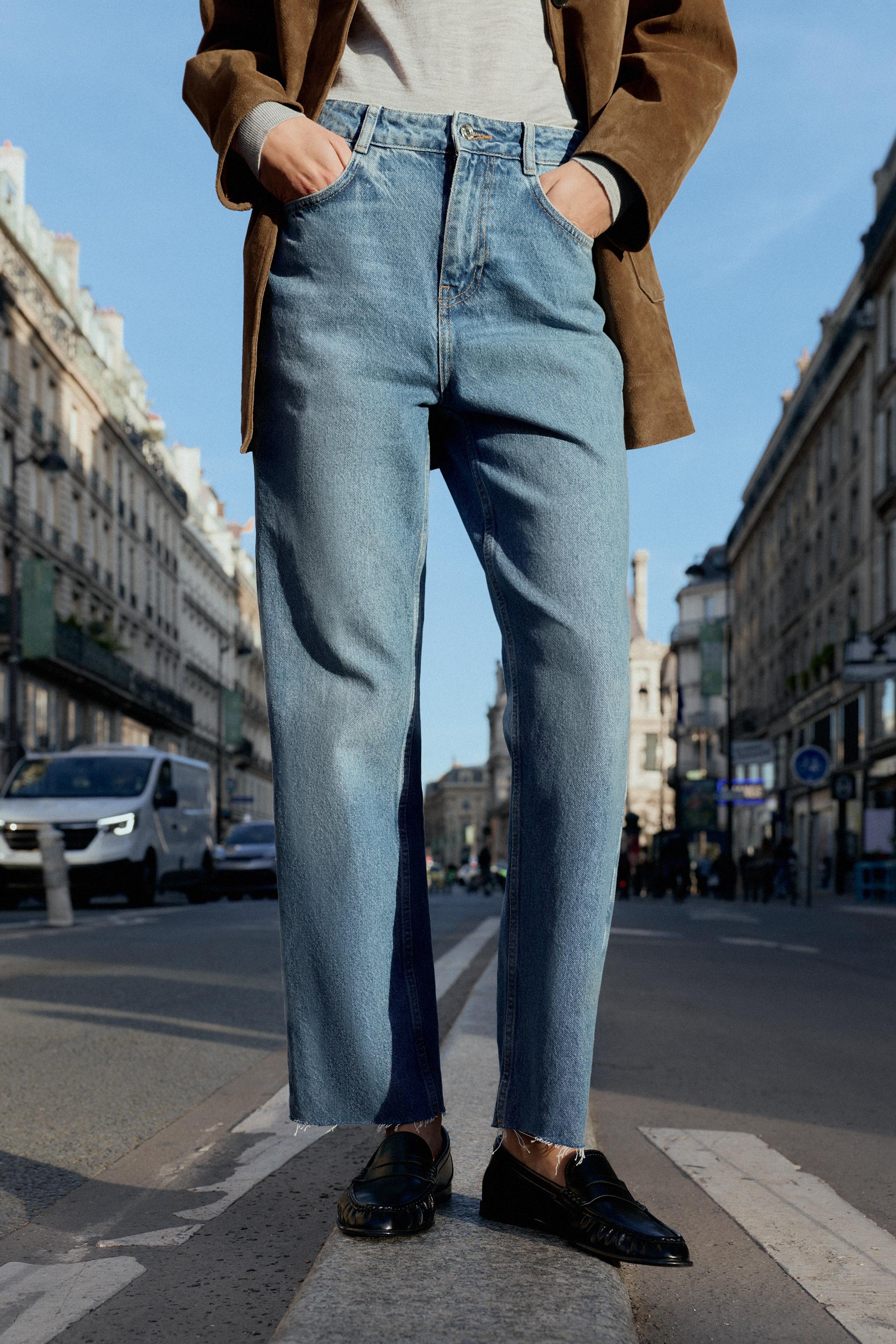 HIGH RISE Z1975 STRAIGHT LEG JEANS